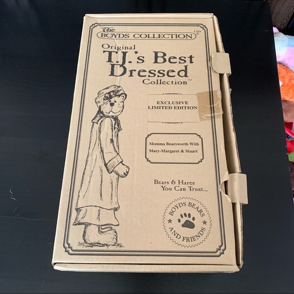 RARE Boyds Bears Momma Bearsworth with Mary-Margaret & Stuart QVC Exclusive Set - Picture 13 of 15